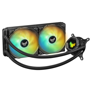 Asus tuf gaming lc 240 argb dissipatore a liquido all-in-one due ventole da 120mm argb