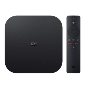 Xiaomi mi tv box s 4k con telecomando nero