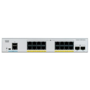 Cisco catalyst 1000-16t-2g-l switch gestito l2 16 x 10/100/1000 + 2 x gigabit sfp (uplink) montabile su rack