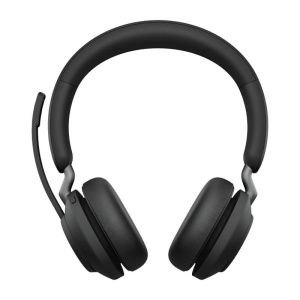 Jabra evolve2 65 uc cuffie con microfono bluetooth 5.0 ticevitore usb tipo c e base di ricarica nero