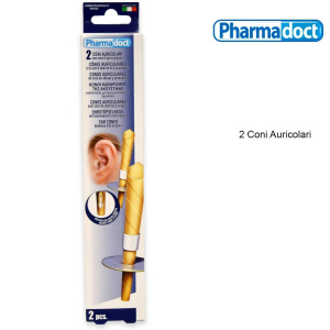 Pharmadoct 2 coni auricolari con anello frangifiamma