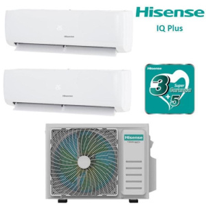 Hisense dual split 12000+9000 iqplus wifi a++/a+ cjmr0901g/cjxr1201g