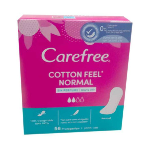 Carefree Cotton Protector senza profumo 56 unità