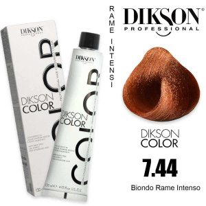 Dikson color 120 ml 7.44 biondo rame intenso