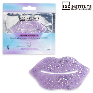 Dischetti labbra glitterati viola dell’istituto Idc