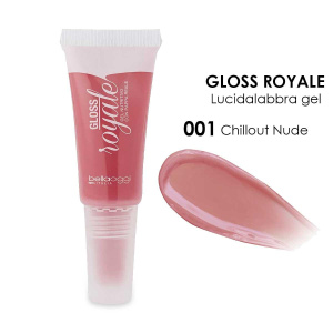 Bella oggi gloss royale lucidalabbra gel con pappa reale chillout nude 001