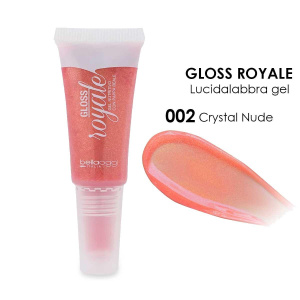 Bella oggi gloss royale lucidalabbra gel con pappa reale crystal nude 002