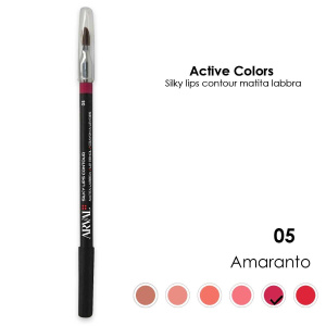 ARVAL Silky lips contour n. 05 – amaranto matita labbra – legno