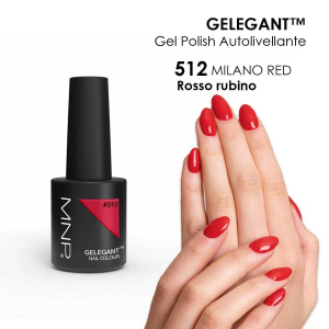 MNP MESAUDA GELEGANT Smalto in gel 8ml 512 Milano Red