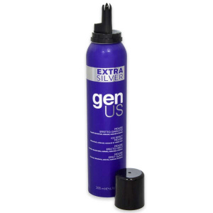 Genus mousse extra silver effetto ghiaccio 200 ml