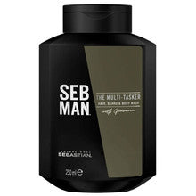 Sebastian professional SEB MAN The Multitasker Shampoo per capelli, barba e corpo - 250ml