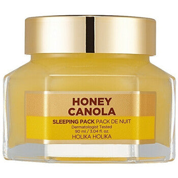 Holika holika Canola Honey Sleeping Pack - Maschera viso notte con miele e colza - 90 ml
