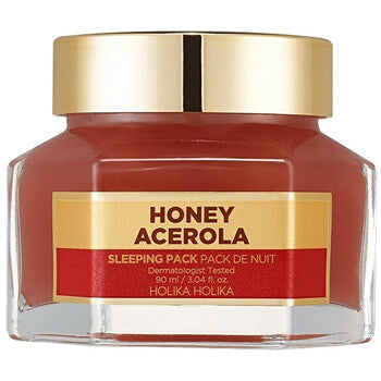 Holika holika Acerola Honey Sleeping Pack - Maschera viso notte con acerola e miele - 90 ml