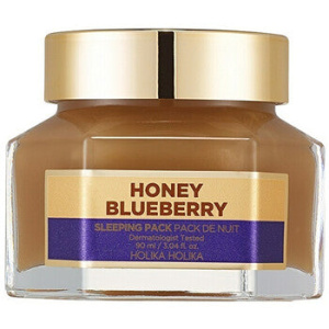 Holika holika Blueberry Honey Sleeping Pack – Maschera viso notte con miele e mirtilli – 90 ml