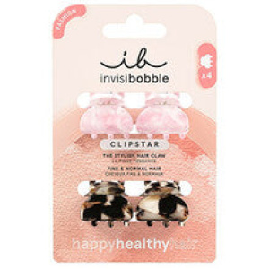 Invisibobble Clipstar Petit Four (4 pezzi) – Fermaglio per capelli