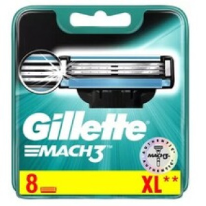 Gillette MACH3 – Teste di ricambio – 8 pezzi