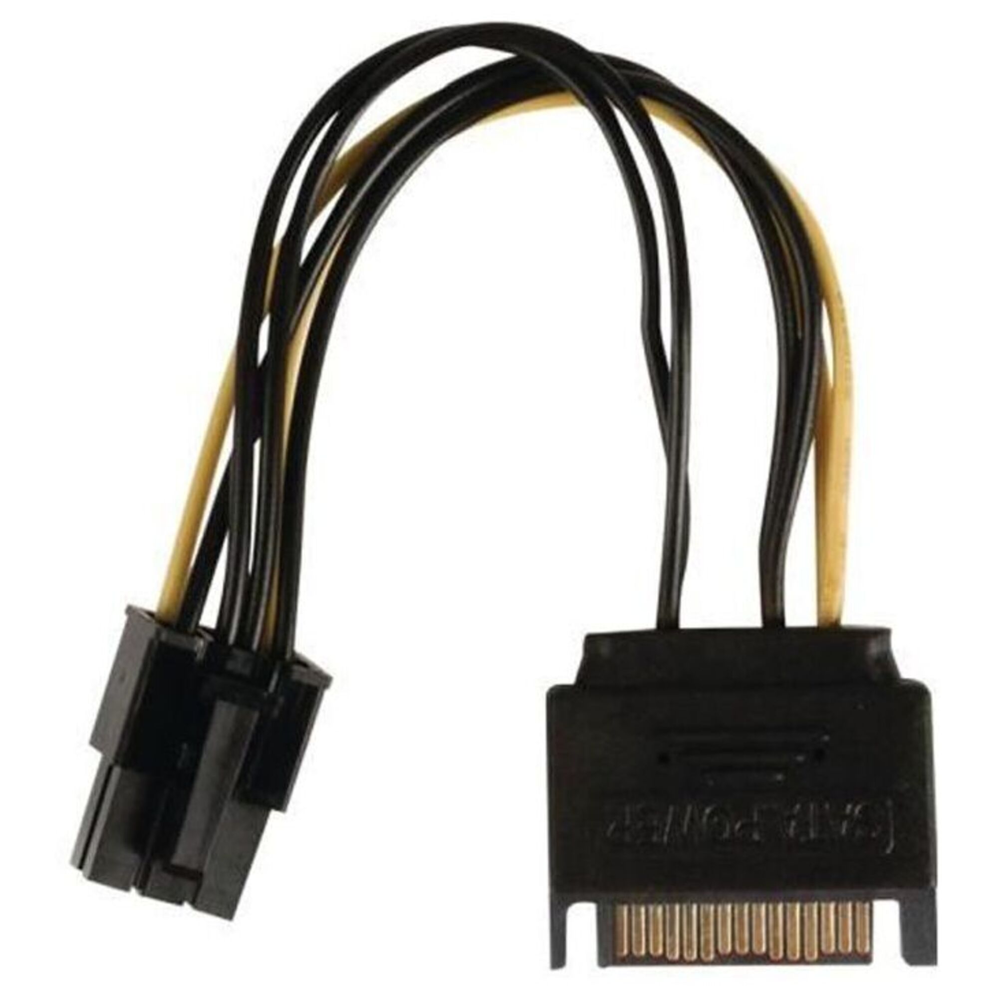 Cavo di alimentazione interna NEDIS - SATA 15 pin maschio - PCI Express femmina - 0,15 m - Vari - nuovo