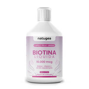 Biotina Liquida 10.000 mcg con Vitamina C