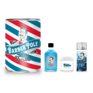 Furbo Vintage Blu Barber Pole 3pezzi x 300+100+100 ml