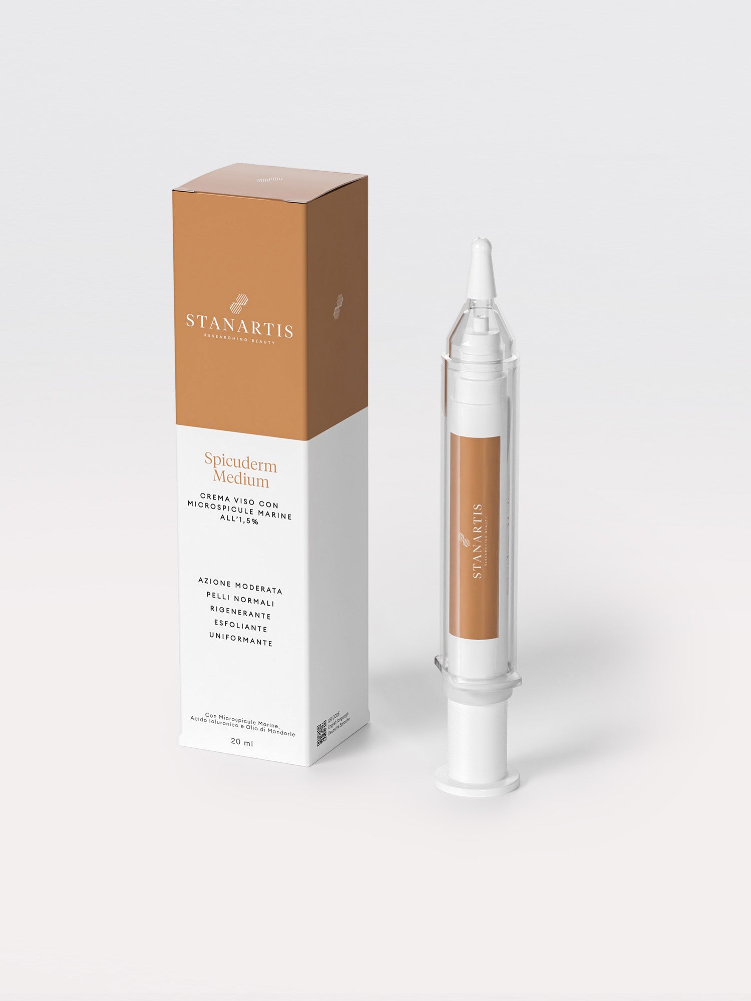 Spicuderm® Medium - Crema viso con microspicule marine