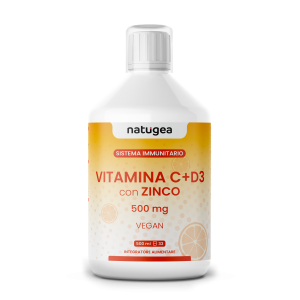 Vitamina C Liquida + D3 con Zinco