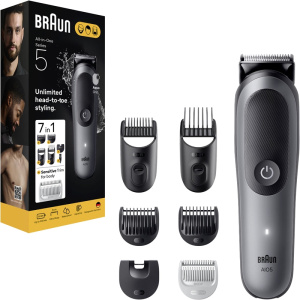 Braun All-In-One Series 5 AIO5520 set per la cura dei capelli e del corpo 7 in 1