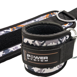 Power System Ankle Straps Camo adattatore per caviglia colore marrone 2 pezzi