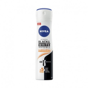 Nivea Anti-Perspirant Black&White Invisible Ultimate Impact 150 Ml