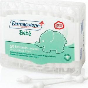 Farmacotone Bebe Bastoncini Cotonati Protector 50 Pezzi