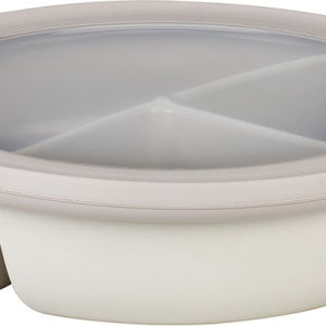 Mepal Bento Bowl Cirqula ciotola per i prodotti alimentari colore Nordic bianco, 250 + 250 + 500 ml