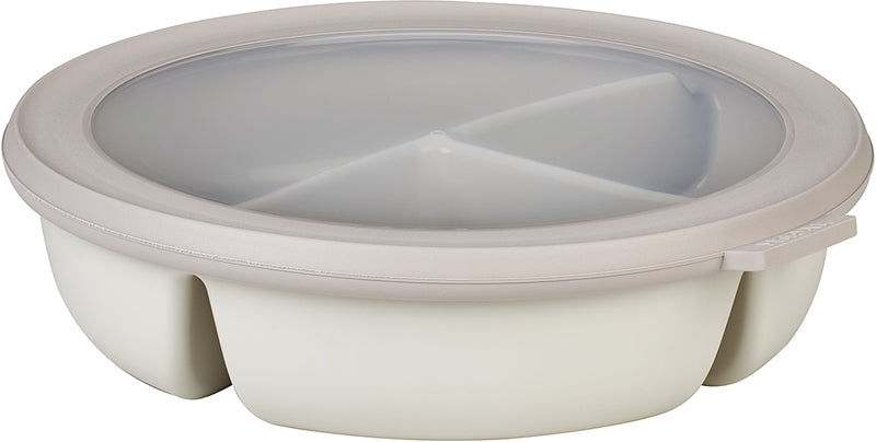 Mepal Bento Bowl Cirqula ciotola per i prodotti alimentari colore Nordic bianco, 250 + 250 + 500 ml