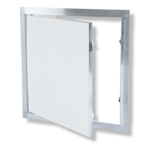 Botole d’ispezione FF Systems F1 400mm per soffitti/pareti in cartongesso, lastra idro 12,5 mm (2pz)