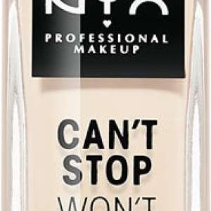NYX Professional Makeup Can’t Stop Won’t Stop Full Coverage fondotinta ad alta coprenza colore 01 Pale 30 ml