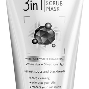 Revuele Charcoal 3in1 gel detergente 3 in 1 con carbone attivo 150 ml