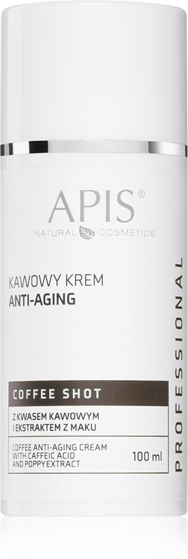 Apis Natural Cosmetics Coffee Shot crema rassodante e lisciante con estratti di caffè 100 ml