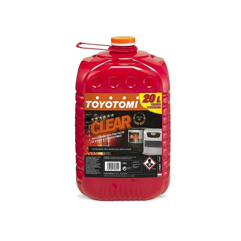 Combustibile Toyotomi Clear 20 Lt Categoria "Ultra-Inodore"