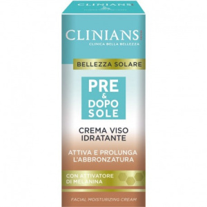 Clinians Crema Idratante Viso Pre & Doposole 50 Ml