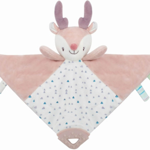 Petite&Mars Cuddle Cloth with Rattle doudou per la nanna con sonaglio Deer Suzi