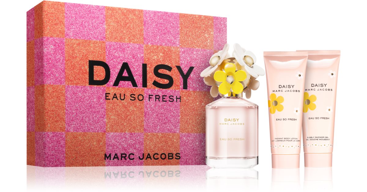 Marc Jacobs Daisy Eau So Fresh confezione regalo da donna con crema corpo e gel doccia