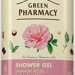 Green Pharmacy Damask Rose & Shea Butter gel doccia delicato 500 ml