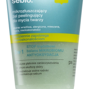 Tołpa Dermo Sebio gel detergente esfoliante per il viso 150 ml