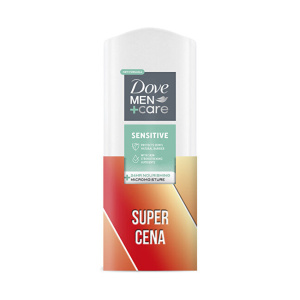 Dove Gel doccia per corpo, viso e capelli Men+Care Sensitive (Gel doccia 3 in 1) 2 x 400 ml