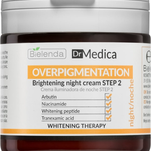 Bielenda Dr Medica Overpigmentation crema notte illuminante per pelli iperpigmentate 50 ml