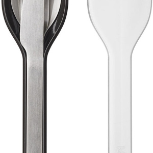 Mepal Ellipse posate da viaggio colore Nordic nero