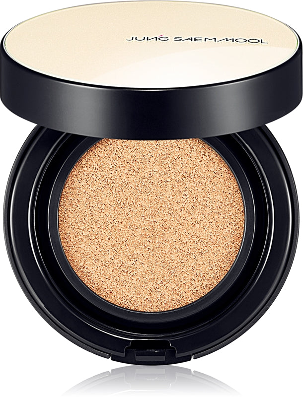 JUNG SAEM MOOL Essential Skin Nuder Cushion fondotinta illuminante per un look naturale SPF 50+ colore Medium Deep 14 g