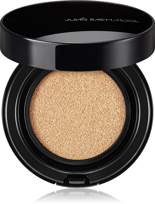 JUNG SAEM MOOL Essential Skin Nuder fondotinta cushion lunga tenuta SPF 50+ + ricarica colore Medium Deep 2× 14 g