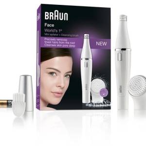 Braun Face 810 epilatore con spazzolino per pulizia per il viso