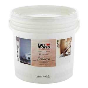 Finitura decorativa Perlaceo San Marco per interni effetto perlaceo (Secchio 4Lt)
