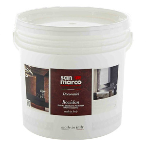 Finitura decorativa Roxidan San Marco per interni ed esterni effetto ossidato (Secchio 4Lt)