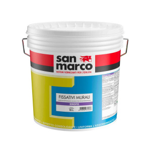 Fissativo murale acrilico Idrofis San Marco per interno (Secchio da 15Lt)